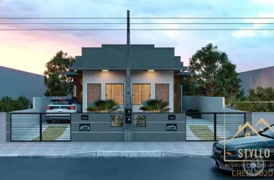 Casa com 2 dormitórios a venda, 48,06 m²  r$ 380.000,00 - forquilhas