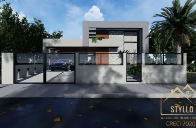Casa com 3 dormitórios a venda, 153,11 m² loteamento green village palhoça