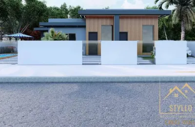 Casa com 2 dormitórios a venda, 58,94 m² loteamento lisboa 3 são josé sc