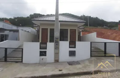 Casa com 2 dormitórios a venda, 53,00 m² por r$ 375.000,00 - forquilhas