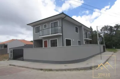 Excelente sobrado com 107m² localizado no loteamento lisboa 3  são josé sc