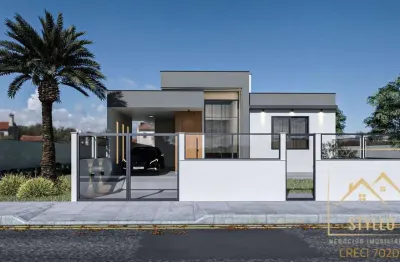 Excelente casa com 3 dormitórios com 115 m²  loteamento nova palhoça sc