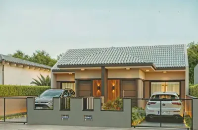 Casa com 2 dormitórios a venda, 48,00 m² loteamento lisboa 3 são josé sc