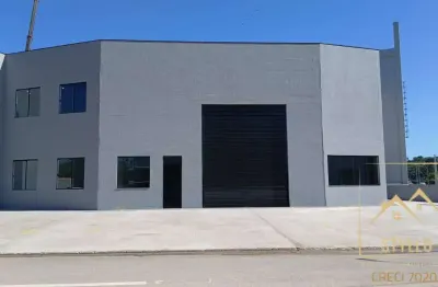 Excelente galpão locação 314,22 m²  localizado jardim eldorado palhoça sc