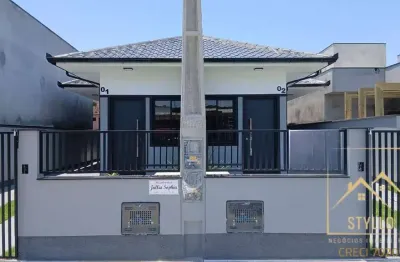 Casa com 2 dormitórios a venda, 48,00 m² loteamento novo horizonte são josé