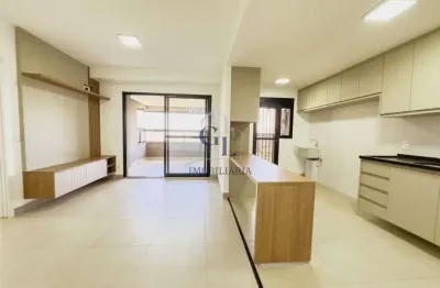 Apartamento para alugar com 113m2 ,completo em planejados, 03 suites no bairro jardim olhos d’agua, em ribeirao preto.