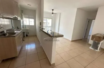 Apto para Locação com 66M² 02 Dormitorios 01 Suite, Planejados, Sacada Condominio Blues Residence Avenida do Café Rp