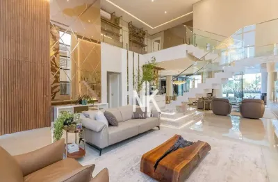 Casa à venda, 668 m² por r$ 9.500.000,00 - alphaville graciosa - pinhais/pr