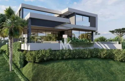 Casa com 5 dormitórios à venda, 765 m² por r$ 7.500.000,00 - alphaville graciosa - pinhais/pr