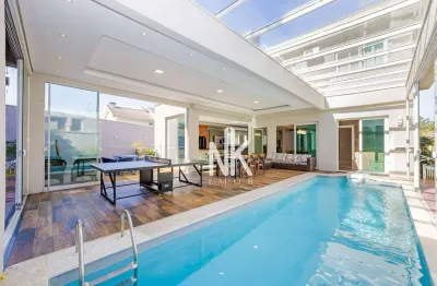 Casa com 4 dormitórios à venda, 550 m² por r$ 4.990.000,00 - alphaville graciosa - pinhais/pr