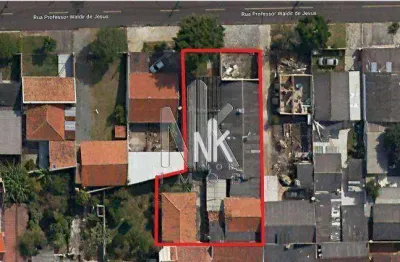Terreno à venda, 847 m² por r$ 750.000 - capão raso - curitiba/pr