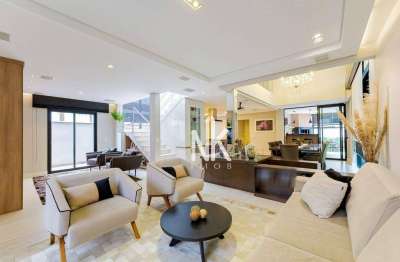 Casa com 3 dormitórios à venda, 297 m² por r$ 2.300.000,00 - pinheirinho - curitiba/pr