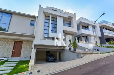 Casa com 4 dormitórios à venda, 322 m² por r$ 2.890.000,00 - santo inácio - curitiba/pr