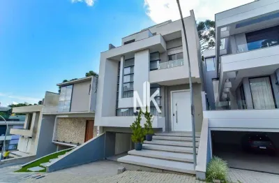 Casa com 4 dormitórios à venda, 322 m² por r$ 2.890.000,00 - santo inácio - curitiba/pr