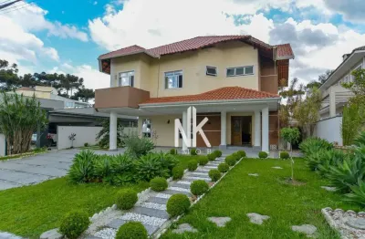 Casa com 4 dormitórios à venda, 570 m² por r$ 3.450.000,00 - pineville - pinhais/pr