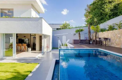 Casa com 4 dormitórios à venda, 463 m² por r$ 5.500.000,00 - alphaville graciosa - pinhais/pr