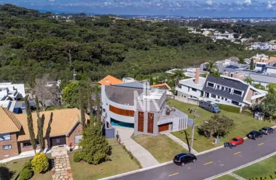 Casa com 4 dormitórios à venda, 500 m² por r$ 3.900.000,00 - alphaville graciosa - pinhais/pr