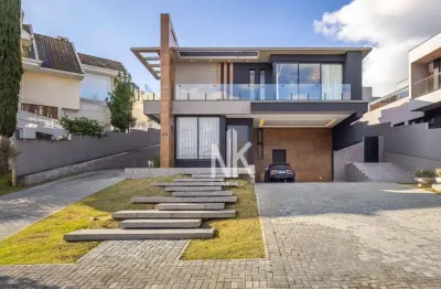Casa no alphaville graciosa com 3 suítes, 403 m² por r$ 4.490.000 - pinhais/pr
