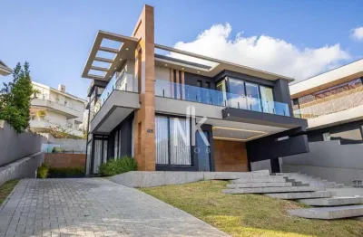 Casa no alphaville graciosa com 3 suítes, 403 m² por r$ 4.490.000 - pinhais/pr