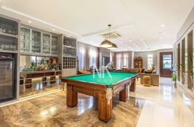 Casa com 4 dormitórios à venda, 498 m² por r$ 4.800.000,00 - alphaville graciosa - pinhais/pr