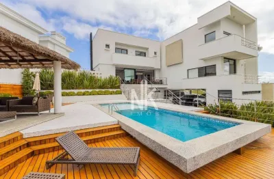 Casa com 4 dormitórios (3 suítes) à venda, 540 m² por r$ 6.900.000 - alphaville graciosa - pinhais/pr