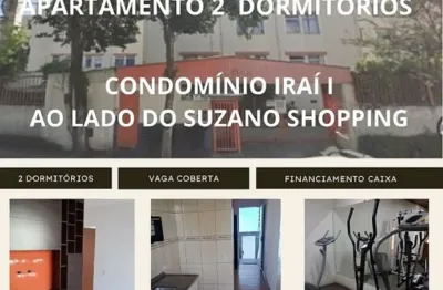 Oportunidade - apartamento 2 dormitórios - condomínio iraí i - centro - suzano