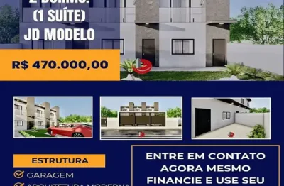 Casa (sobrado em villágio) com 2 dormitórios (suítes) à venda, 80 m² - jardim modelo - mogi das cruzes/sp
