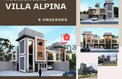 Sobrado com 3 dormitórios à venda, 165 m² por r$ 1.210.000,00 - atuba - curitiba/pr