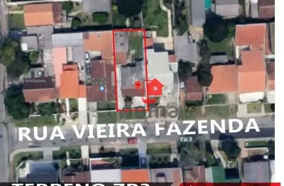 Terreno à venda, 572 m² por r$ 750.000,00 - portão - curitiba/pr