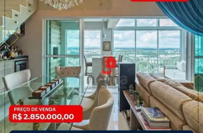 Apartamento com 3 dormitórios à venda, 187 m² por r$ 2.550.000,00 - campo comprido - curitiba/pr