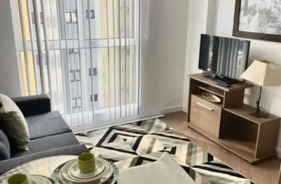 Apartamento com 1 dormitório para alugar, 33 m² por r$ 3.105,00/mês - alto da glória - curitiba/pr