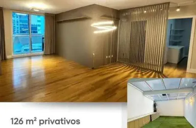 Apartamento com 3 dormitórios à venda, 126 m² - batel - curitiba/pr
