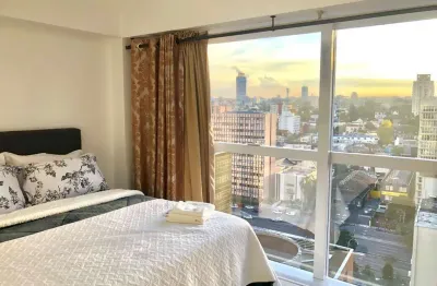 Apartamento com 1 dormitório para alugar, 66 m² por R$ 4.980,00/mês - Centro Cívico - Curitiba/PR