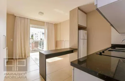 Studio com 1 dormitório para alugar, 31 m²  - centro - curitiba/pr