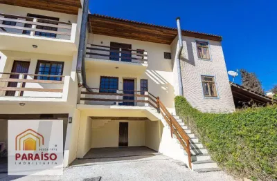 Sobrado com 2 dormitórios para alugar, 89 m² no  abranches - curitiba/pr