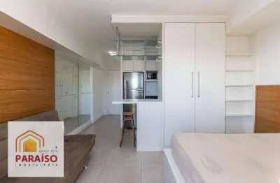 Studio com 1 dormitório para alugar, 32 m² no  centro - curitiba/pr