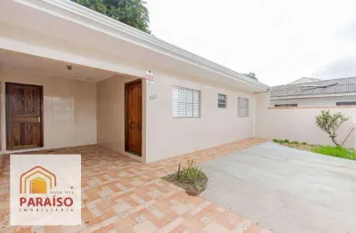 Casa com 3 dormitórios para alugar, 80 m² - uberaba - curitiba/pr