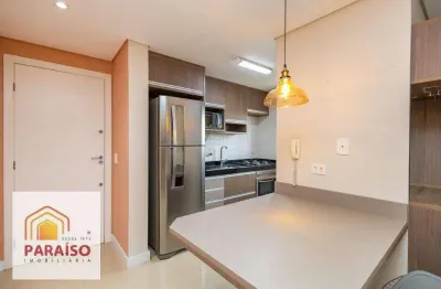 Apartamento com 2 dormitórios para alugar, 64 m² no  bacacheri - curitiba/pr