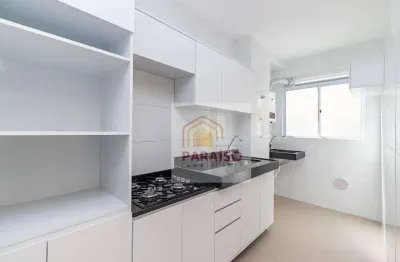 Apartamento com 2 dormitórios para alugar, 44 m² - novo mundo - curitiba/pr