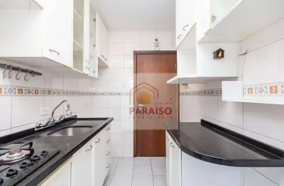 Apartamento com 3 dormitórios para alugar, 71 m²- barreirinha - curitiba/pr