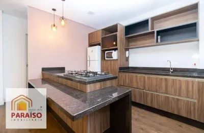 Apartamento com 2 dormitórios, 60 m² - venda por r$ 440.000,00 ou aluguel por r$ 3.091,00/mês - guaíra - curitiba/pr