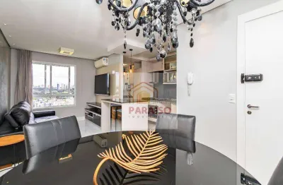 Apartamento com 2 dormitórios para alugar, 66 m² no santa quitéria - curitiba/pr