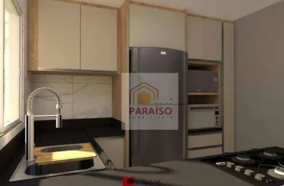 Sobrado com 3 dormitórios para alugar, 115 m²  - bairro alto - curitiba/pr