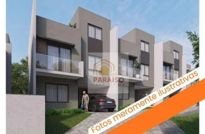 Sobrado com 3 dormitórios para alugar, 115 m²  - bairro alto - curitiba/pr