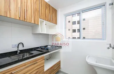 Apartamento com 2 dormitórios para alugar, 42 m² no capão raso - curitiba/pr