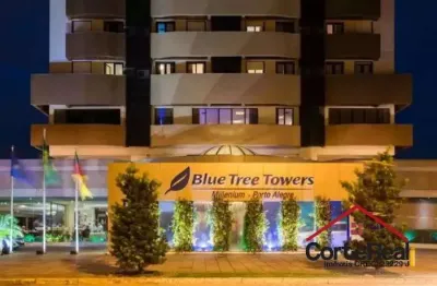 Flat com 1 quarto à venda na avenida borges de medeiros, 3120, praia de belas, porto alegre por r$ 700.000