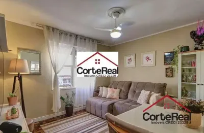 Apartamento com 2 quartos à venda na avenida capivari, 626, cristal, porto alegre por r$ 195.000