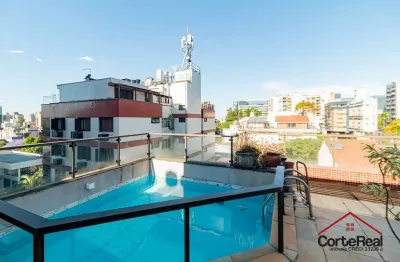 Cobertura com 3 quartos à venda na rua carlos trein filho, 566, auxiliadora, porto alegre por r$ 1.050.000