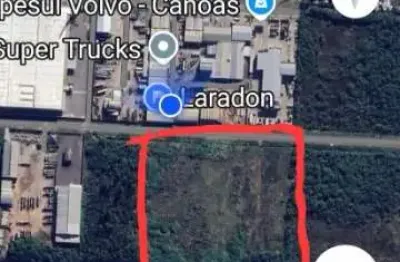 Terreno à venda na rua vidal de negreiros, 976, são luis, canoas por r$ 25.000.000