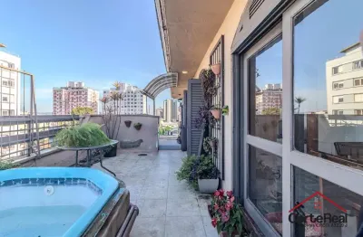 Cobertura com 3 quartos à venda na Rua Inhanduí, 200, Cristal, Porto Alegre por R$ 450.000